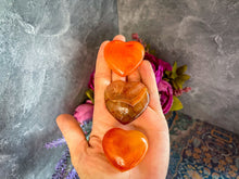 Load image into Gallery viewer, Carnelian Hearts