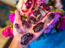 Load image into Gallery viewer, Raw Amethyst with Hematite Inclusions from Zimbabwe, Shangaan Amethyst