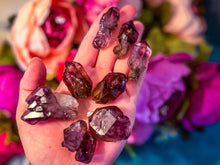 Load image into Gallery viewer, Raw Amethyst with Hematite Inclusions from Zimbabwe, Shangaan Amethyst