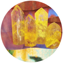 Load image into Gallery viewer, Phantom Powellite UV Reactive Towers – Quartz & Light Amethyst from Bahia, Brazil