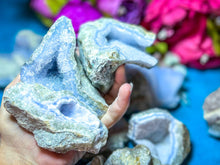 Load image into Gallery viewer, Raw Blue Lace Agate Specimens, Blue Lace Agate Crystal