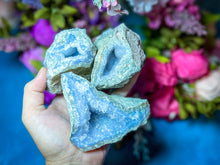 Load image into Gallery viewer, Raw Blue Lace Agate Specimens, Blue Lace Agate Crystal