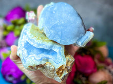 Load image into Gallery viewer, Raw Blue Lace Agate Specimens, Blue Lace Agate Crystal