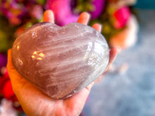Load image into Gallery viewer, Large Rose Quartz Hearts for Valentines Day, Ethically Sourced Crystals