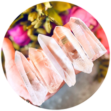 Load image into Gallery viewer, Lemurian Quartz Points, Lemurian Seed Quartz
