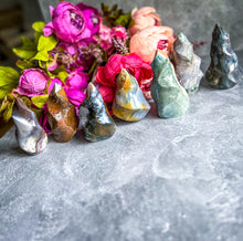 Load image into Gallery viewer, Large Ocean Jasper Crystal Flames