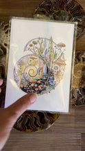 Load and play video in Gallery viewer, Ammonite Fine Art Print – 5x7 Ancient Fossil Crystal Spiral
