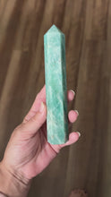 Load and play video in Gallery viewer, Amazonite Crystal Towers, Amazonstone Crystal Towers