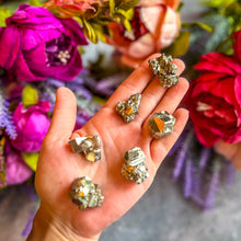 Load image into Gallery viewer, Pyrite Clusters from Peru, Raw Pyrite Specimens