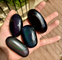 Load image into Gallery viewer, Rainbow Obsidian Palmstones