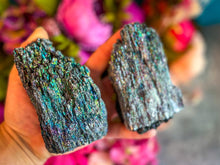 Load image into Gallery viewer, Rainbow Hematite, Silicon Carbide