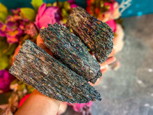 Load image into Gallery viewer, Rainbow Hematite, Silicon Carbide