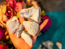 Load image into Gallery viewer, 1 Lb Raw Blue Lace Agate Specimens, Bulk Raw Blue Lace Agate