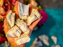 Load image into Gallery viewer, 1 Lb Raw Blue Lace Agate Specimens, Bulk Raw Blue Lace Agate