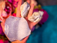 Load image into Gallery viewer, 1 Lb Raw Blue Lace Agate Specimens, Bulk Raw Blue Lace Agate