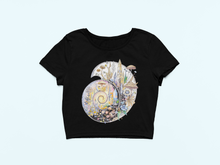 Load image into Gallery viewer, Ammonite Festival Crop Top — Spiral of Becoming