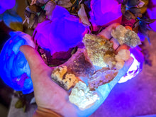 Load image into Gallery viewer, Moscana Yellow Fluorite Specimens, Fluorescent Minerals, Asturias Spain