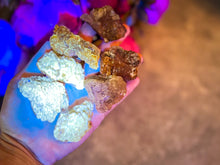 Load image into Gallery viewer, Moscana Yellow Fluorite Specimens, Fluorescent Minerals, Asturias Spain