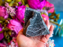 Load image into Gallery viewer, Small Raw "Rainbow" Amethyst Cathedral! Many shades