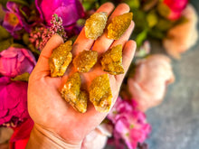 Load image into Gallery viewer, Golden Healer Spirit Quartz, Sunshine Cactus Quartz, Yellow Spirit Quartz, Ethically Sourced Crystals