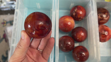 Load and play video in Gallery viewer, BEAUTIFUL Carnelian Crystal Balls, Ethically Sourced
