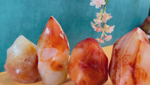 Load and play video in Gallery viewer, BEAUTIFUL Carnelian Crystal Flames