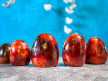 Load image into Gallery viewer, Carnelian Free Form for PROSPERITY  + PASSION Polished Carnelian