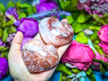 Load image into Gallery viewer, Fire Quartz Heart for Valentines Day, Ethically Sourced Crystals
