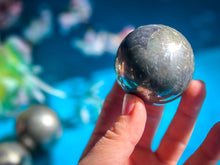 Load image into Gallery viewer, Polished Pyrite Crystal Ball

