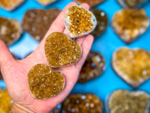 Load image into Gallery viewer, Raw Citrine Hearts, Ethically Sourced for Valentines Day Gift