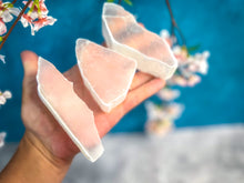 Load image into Gallery viewer, Polished Selenite, Ulexite, TV Stone - Selenite Plate