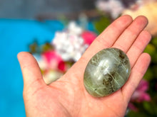 Load image into Gallery viewer, Garnierite Palmstones, Green Moonstone Palms, Ethically Sourced Crystals