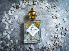 Load image into Gallery viewer, JASMINE Perfume Oil with Rainbow MOONSTONE crystals