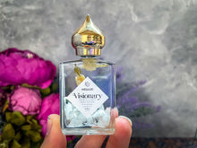 Load image into Gallery viewer, JASMINE Perfume Oil with Rainbow MOONSTONE crystals