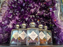Load image into Gallery viewer, MYSTIC Lavender Perfume Oil with Amethyst Crystals