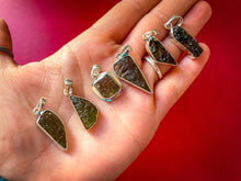 Load image into Gallery viewer, REAL Moldavite Pendant