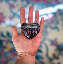 Load image into Gallery viewer, RHODONITE heart
