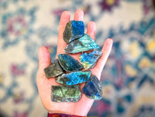 Load image into Gallery viewer, Labradorite Crystal Slab