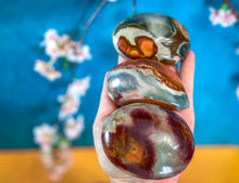 Load image into Gallery viewer, Polychrome Jasper Palmstones