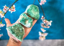 Load image into Gallery viewer, Green cubic Fluorite Mineral Specimen