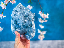 Load image into Gallery viewer, Ethically Sourced CELESTITE geode