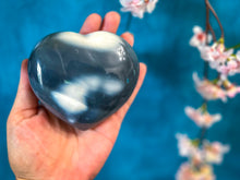 Load image into Gallery viewer, Orca Agate Crystal Heart, Valentines Day Heart Gift