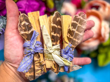 Load image into Gallery viewer, Sustainable Palo Santo Smudge Stick Gift Set, Metaphysical Stocking Stuffers