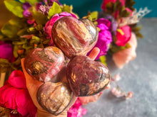 Load image into Gallery viewer, Ethically Sourced Petrified Wood Hearts