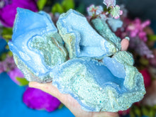 Load image into Gallery viewer, Raw Blue Lace Agate Specimens, Blue Lace Agate Crystal