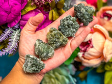 Load image into Gallery viewer, Raw Dark Green Prehnite Specimens