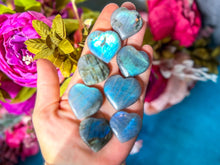 Load image into Gallery viewer, small labradorite heart
