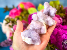 Load image into Gallery viewer, Ethically Sourced Spirit Amethyst Quartz Clusters, Cactus Quartz