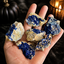 Load image into Gallery viewer, Raw "Bluebird" Azurite Clusters from Morenci, Arizona
