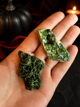 Load image into Gallery viewer, Forest Epidote Specimens from Turkey, Epidote and Quartz, Epidote Clusters
